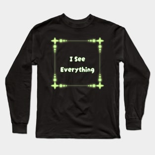 Genshin Impact - I See Everything Nahida Long Sleeve T-Shirt